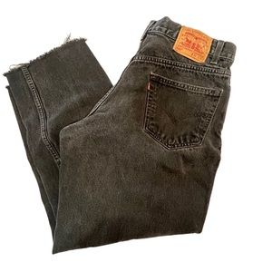 Levi’s Men’s 550 Black 36x30 EUC Relaxed fit